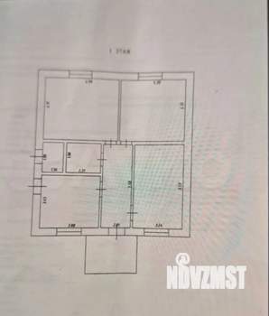 Дом 100м&sup2;, 1-этажный, участок 5 сот.  