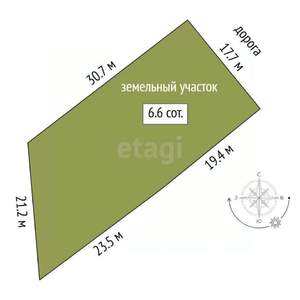 Дача 91м², 2-этажный, участок 7 сот.  
