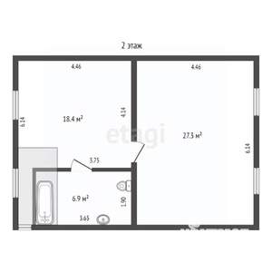 Дом 461м², 2-этажный, участок 8 сот.  