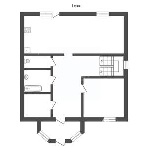 Дом 137м&sup2;, 2-этажный, участок 5 сот.  