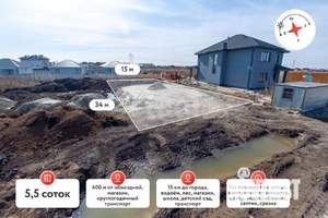 Дом 85м&sup2;, 1-этажный, участок 6 сот.  