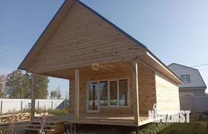 Дом 54м&sup2;, 1-этажный, участок 9 сот.  