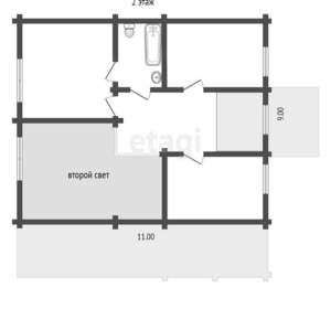 Дом 150м², 2-этажный, участок 6 сот.  