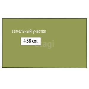 Дом 80м², 1-этажный, участок 4 сот.  