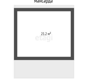 Дом 64м², 2-этажный, участок 6 сот.  