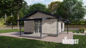 Дом 60м&sup2;, 1-этажный, участок 7 сот.  