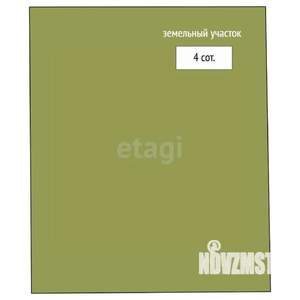Дом 41м², 1-этажный, участок 4 сот.  