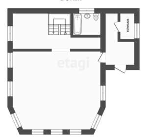 Дом 100м², 2-этажный, участок 6 сот.  