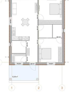 Дом 80м&sup2;, 1-этажный, участок 5 сот.  