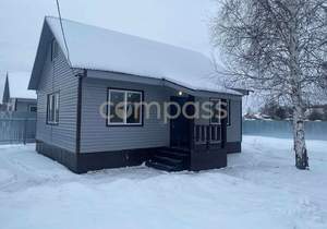 Дом 54м², 1-этажный, участок 7 сот.  