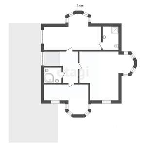 Дом 600м², 2-этажный, участок 10 сот.  