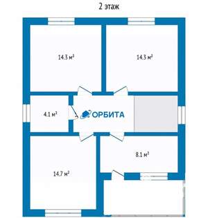 Дом 155м², 2-этажный, участок 5 сот.  