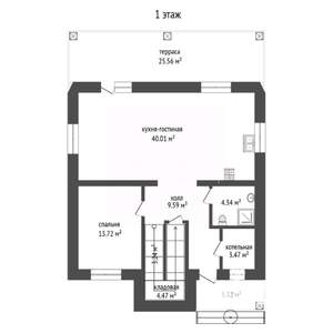 Дом 164м², 2-этажный, участок 9 сот.  