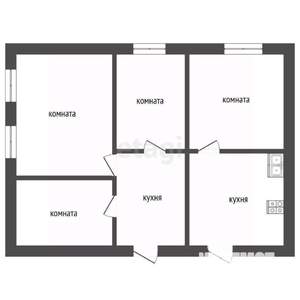 Дом 85м², 1-этажный, участок 5 сот.  