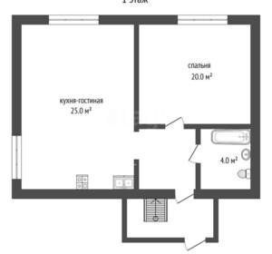 Дом 105м², 2-этажный, участок 7 сот.  