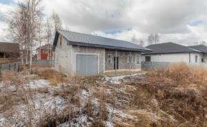 Дом 100м&sup2;, 1-этажный, участок 6 сот.  