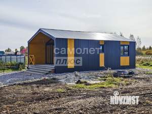 Дом 60м², 1-этажный, участок 9 сот.  