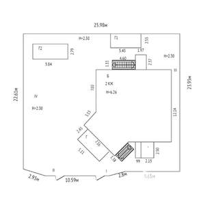Коттедж 306м², 2-этажный, участок 6 сот.  