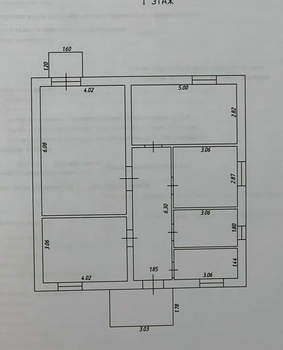 Дом 90м², 1-этажный, участок 7 сот.  