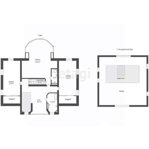 Дом 400м², 3-этажный, участок 30 сот.  