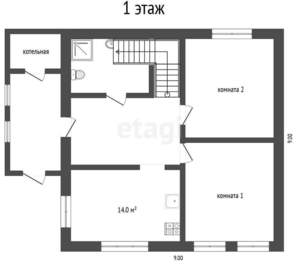 Дом 165м², 2-этажный, участок 5 сот.  