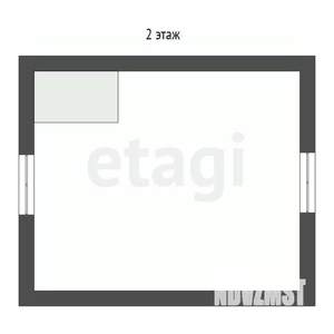 Дом 55м&sup2;, 2-этажный, участок 6 сот.  