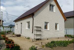 Дом 70м&sup2;, 2-этажный, участок 74 сот.  