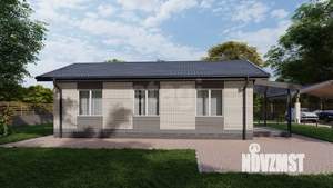 Дом 60м&sup2;, 1-этажный, участок 7 сот.  