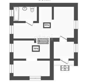 Дом 135м&sup2;, 2-этажный, участок 10 сот.  