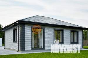 Дом 57м&sup2;, 1-этажный, участок 1 сот.  