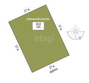 Дом 349м², 2-этажный, участок 10 сот.  