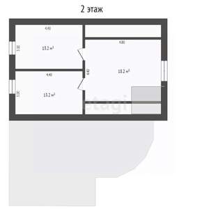 Дом 130м², 2-этажный, участок 14 сот.  