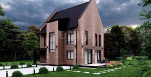 Дом 179м², 2-этажный, участок 6 сот.  