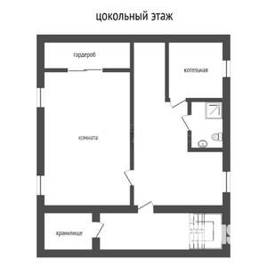 Коттедж 300м², 3-этажный, участок 12 сот.  