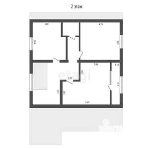 Дом 207м², 2-этажный, участок 9 сот.  