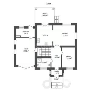 Дом 180м&sup2;, 2-этажный, участок 5 сот.  