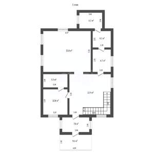 Дом 201м&sup2;, 2-этажный, участок 5 сот.  