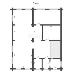 Дом 270м², 3-этажный, участок 13 сот.  