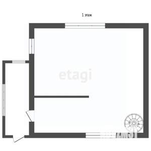 Дом 36м&sup2;, 1-этажный, участок 6 сот.  