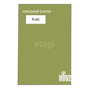 Дом 36м², 1-этажный, участок 4 сот.  