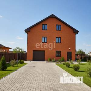 Дом 264м&sup2;, 3-этажный, участок 8 сот.  