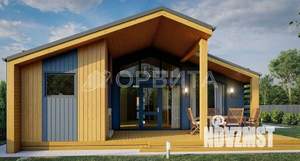 Дом 85м&sup2;, 2-этажный, участок 5 сот.  