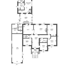 Дом 227м², 1-этажный, участок 10 сот.  