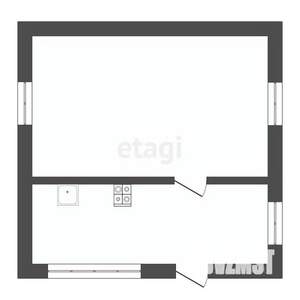 Дом 15м&sup2;, 1-этажный, участок 6 сот.  