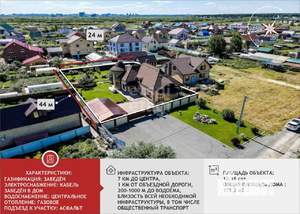 Дом 175м², 2-этажный, участок 10 сот.  