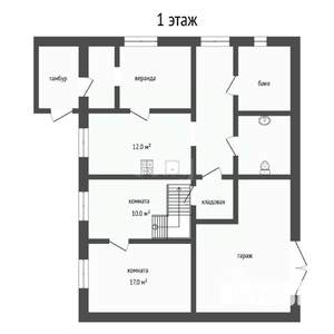 Дом 90м², 2-этажный, участок 8 сот.  