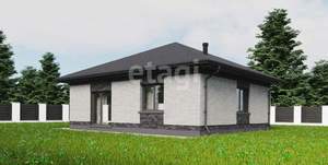 Дом 69м&sup2;, 1-этажный, участок 6 сот.  