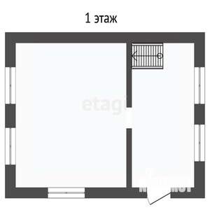 Дом 37м&sup2;, 1-этажный, участок 6 сот.  