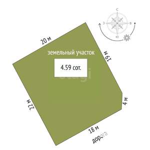 Дача 200м², 2-этажный, участок 4 сот.  