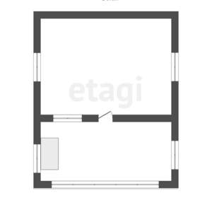 Дом 60м², 2-этажный, участок 6 сот.  